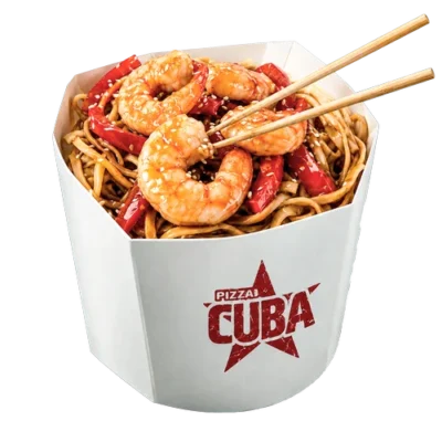 Лапша Wok королевская креветка